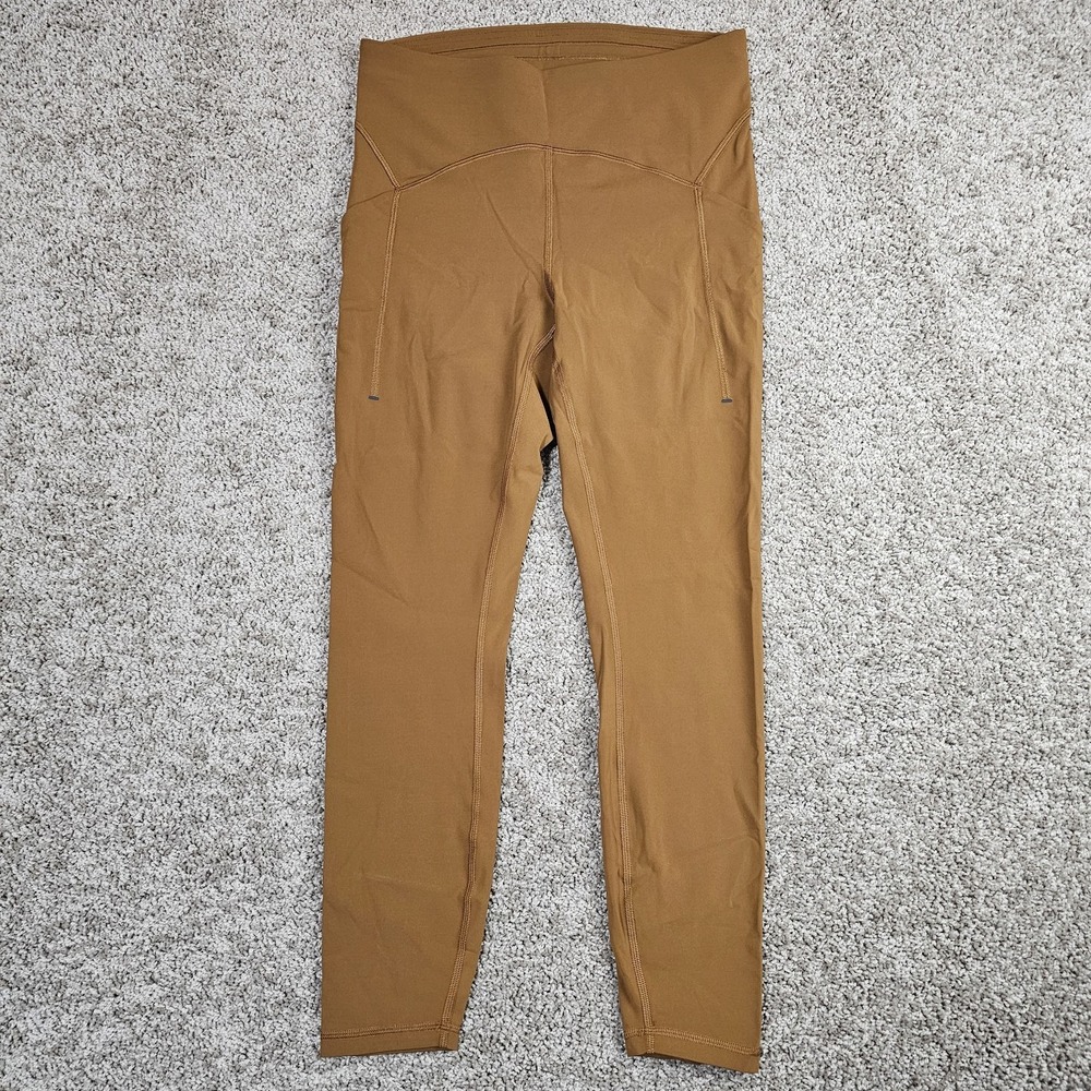 Lululemon Power Thru High-Rise Tight 25" Copper Brown Size 8 W5CVIS